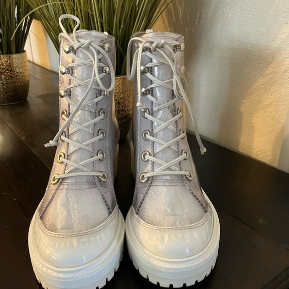 Schutz Clear Boots - Picture 3 of 8